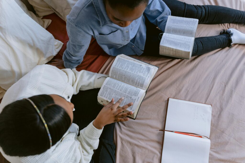 bible with study, bible study guide